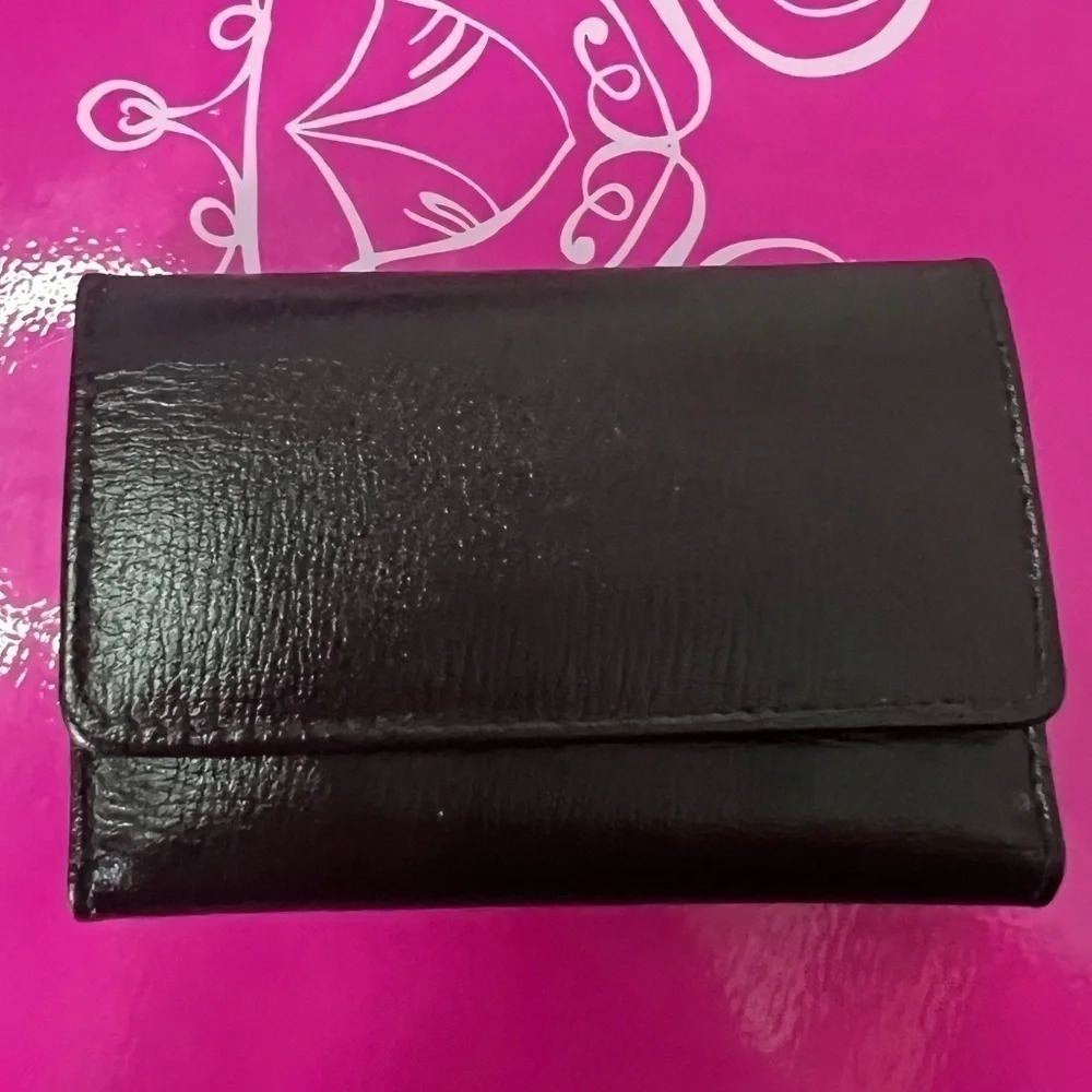 Vintage leather unbranded‎ 6 ring key holder- brown